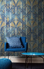 Geometric Dee Pattern Wallpaper Mural-ChandeliersDecor.com