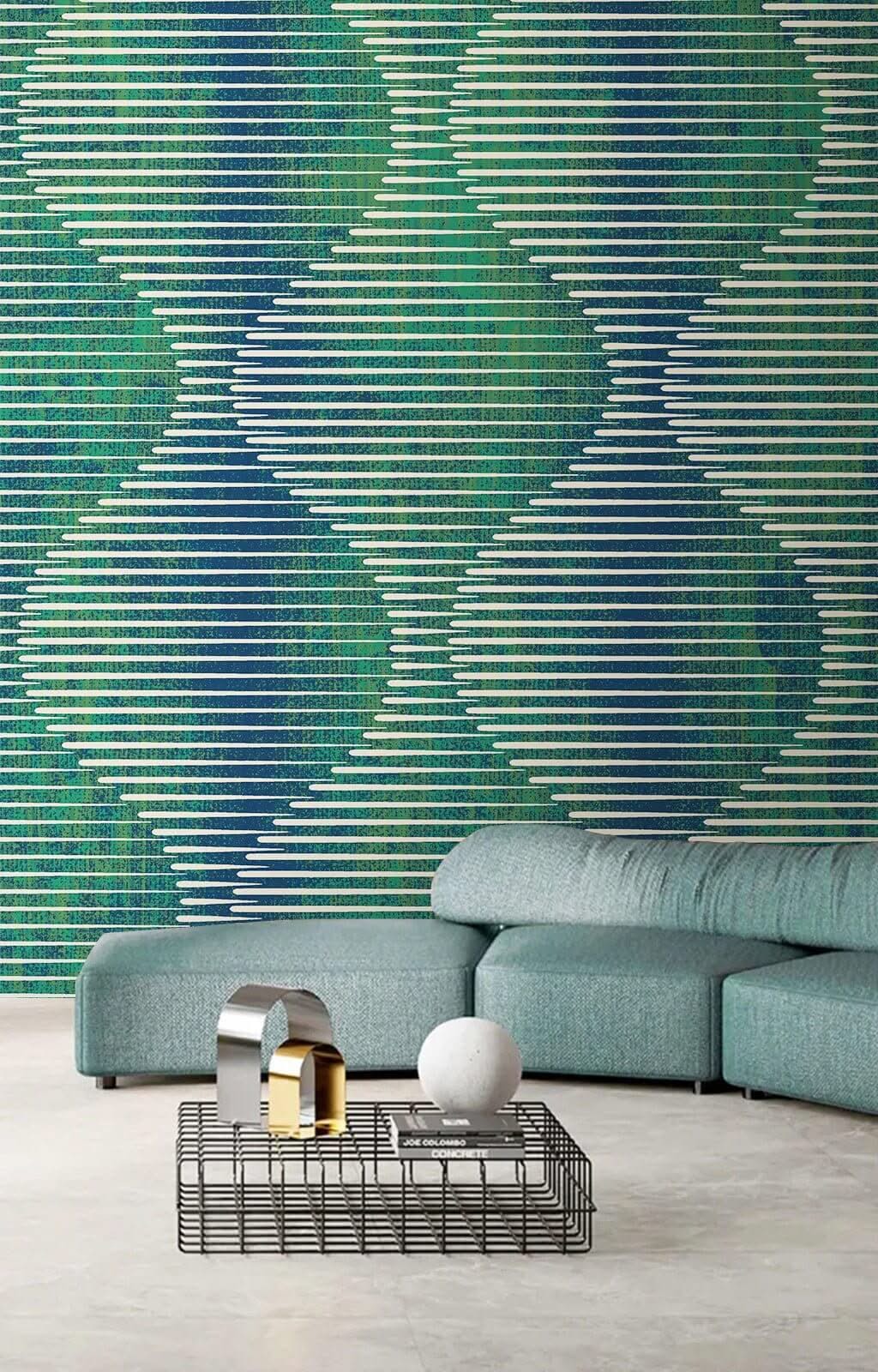 Geometric Feel Dizzy Wallpaper Mural-ChandeliersDecor.com