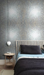 Geometric Lights Glow Wallpaper Mural-ChandeliersDecor.com