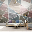 Geometric Line Wallpaper for Home Wall Decor-ChandeliersDecor