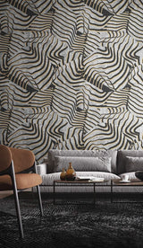 Geometric Linear Pale Wallpaper Mural-ChandeliersDecor.com