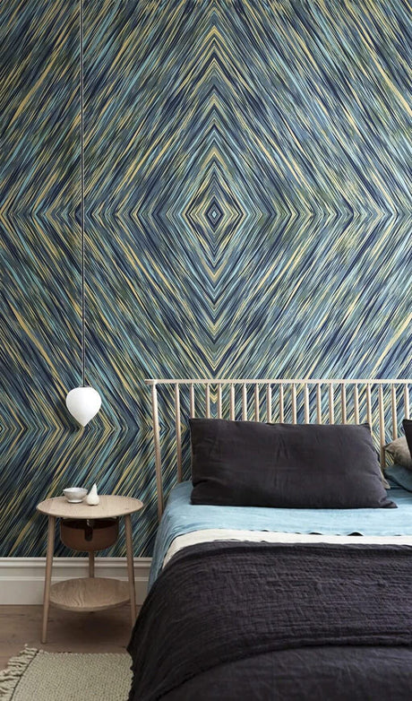 Geometric Visionary Art Wallpaper Mural-ChandeliersDecor.com