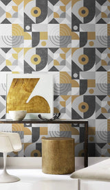Geometry at its best Wallpaper Mural-ChandeliersDecor.com