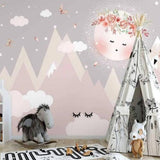 Girls Dream Wallpaper Mural: Transform any space beautifully-ChandeliersDecor