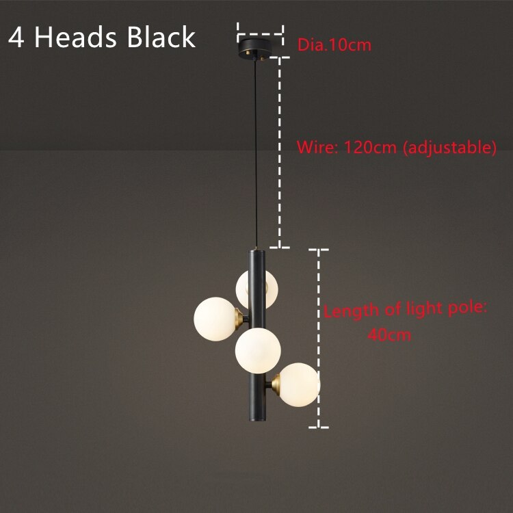 Glass Ball Ceiling Pendant: Stylish and Elegant Lighting-ChandeliersDecor