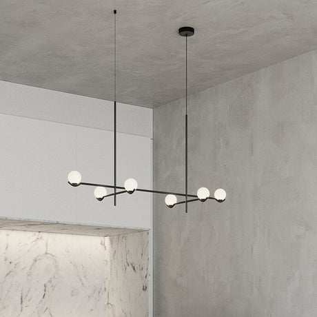 Glass Ball Hanging Light: Stylish Lighting Solution-ChandeliersDecor