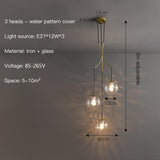 Glass Ball Pendant Chandelier: Elegant Lighting Fixture-ChandeliersDecor