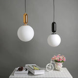 Glass Ball Pendant Light - Illuminate Your Space with Elegance-ChandeliersDecor