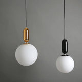 Glass Ball Pendant Light - Illuminate Your Space with Elegance-ChandeliersDecor