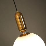 Glass Ball Pendant Light - Illuminate Your Space with Elegance-ChandeliersDecor