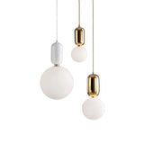 Glass Ball Pendant Light - Illuminate Your Space with Elegance-ChandeliersDecor