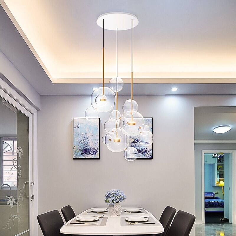 Glass Ball Pendant Lights: Exquisite Illumination Options-ChandeliersDecor