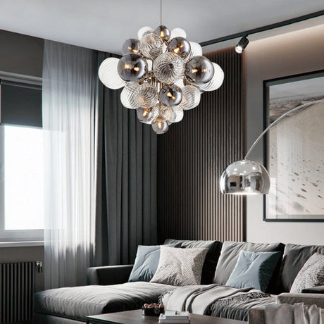 Glass Balls Chandelier: Exquisite Lighting Fixture-ChandeliersDecor