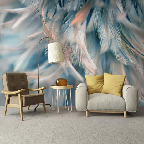 Glaze the leaf Wallpaper Murals - Transform Your Space-ChandeliersDecor