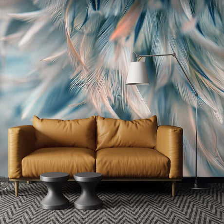 Glaze the leaf Wallpaper Murals - Transform Your Space-ChandeliersDecor