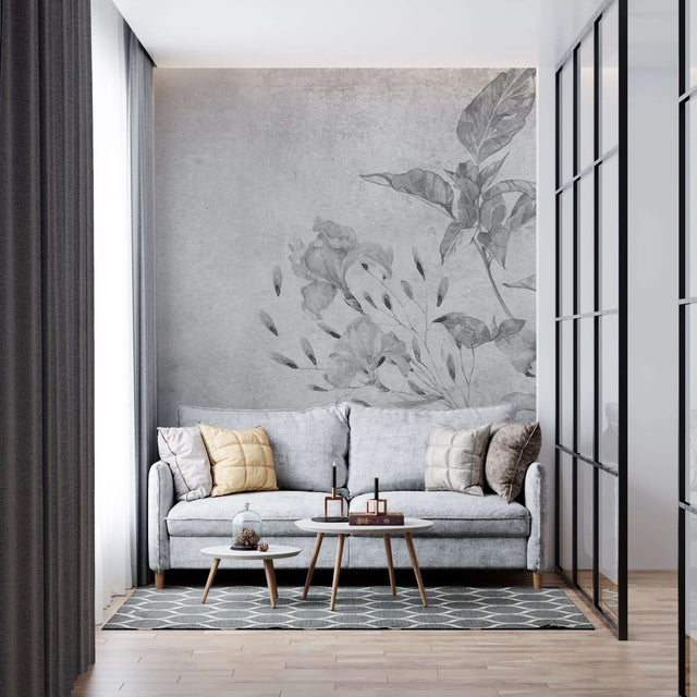 Glimpse Floral Wallpaper Murals – Transform Your Space-ChandeliersDecor.com