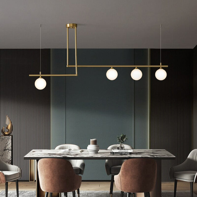 Globe Chandelier: Elegant Lighting for a Striking Ambiance