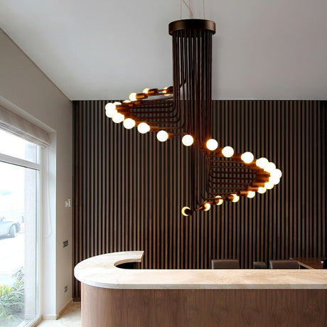 Globe Chandelier: Stunning Lighting Fixture-ChandeliersDecor