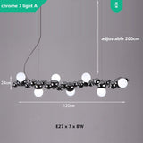 Globes Lustre Chandelier: Elegant and Radiant Lighting-ChandeliersDecor