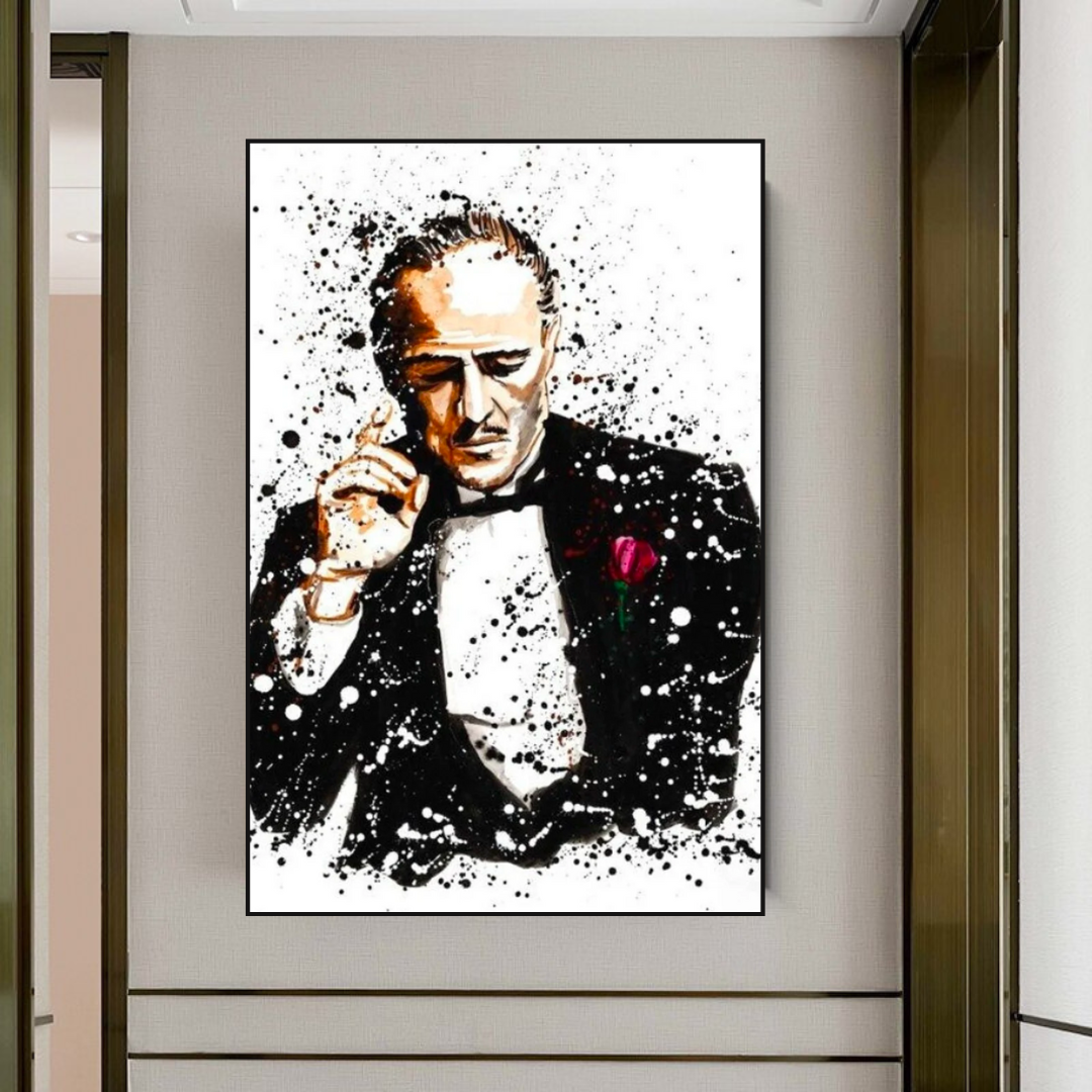 Godfather Poster: Official Merchandise for Fans-ChandeliersDecor