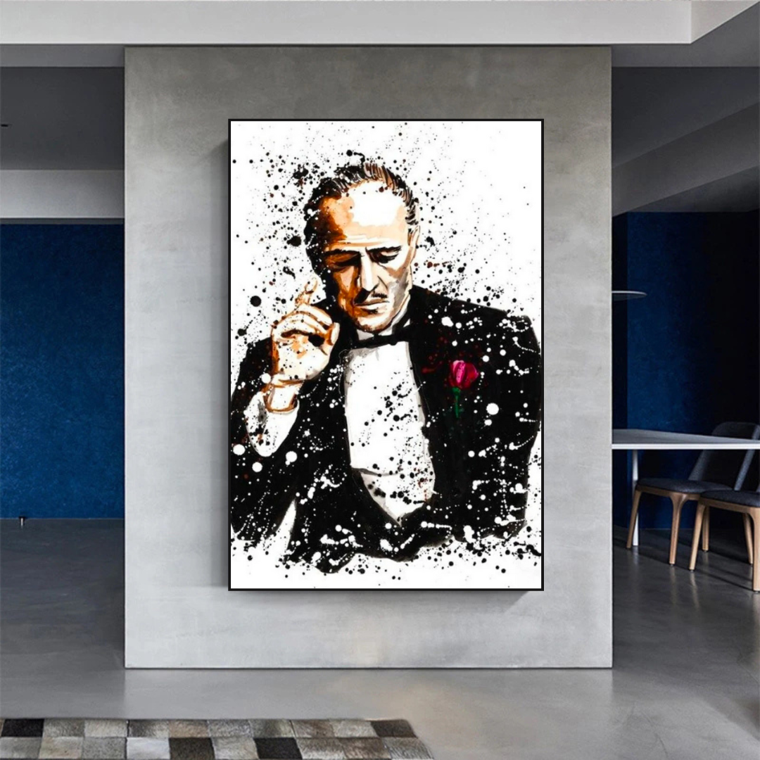 Godfather Poster: Official Merchandise for Fans-ChandeliersDecor