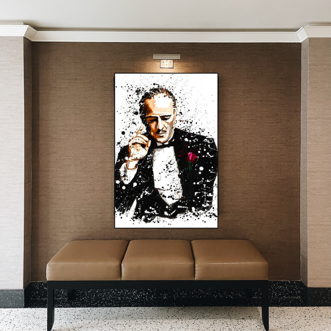 Godfather Poster: Official Merchandise for Fans-ChandeliersDecor