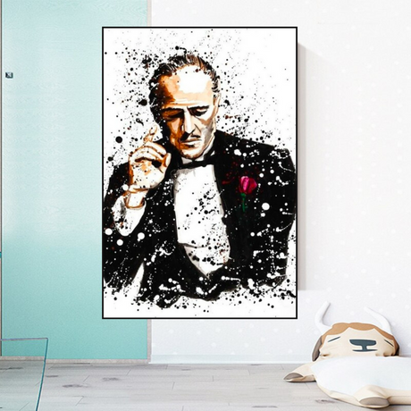 Godfather Poster: Official Merchandise for Fans-ChandeliersDecor