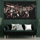 Godfather Scarface Character Canvas Wall Art