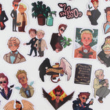 Good Omens Stickers – Unique Designs for Fans-ChandeliersDecor