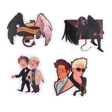 Good Omens Stickers – Unique Designs for Fans-ChandeliersDecor