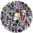 Gothic Anime Princess Witch Stickers Pack-ChandeliersDecor