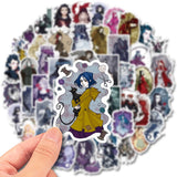 Gothic Anime Princess Witch Stickers Pack-ChandeliersDecor