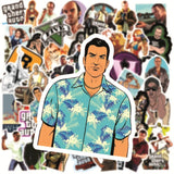 Grand Theft Auto GTA Stickers: Official Game Merchandise-ChandeliersDecor