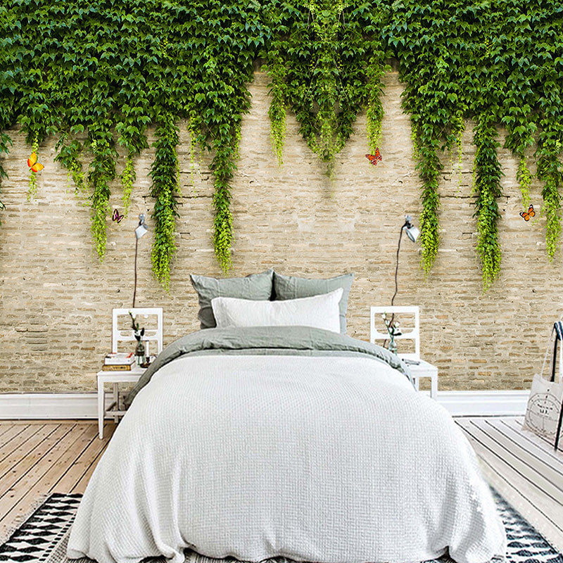 Green Fall Wallpaper: Stunning Nature-Inspired Décor-ChandeliersDecor