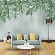 Green Leaf Wallpaper for Home Wall Decor-ChandeliersDecor