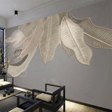 Green Plants Nordic Style Wallpaper for Home Wall Decor-ChandeliersDecor.com