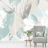 Green Shade Leaves Wallpaper for Home Wall Decor-ChandeliersDecor.com