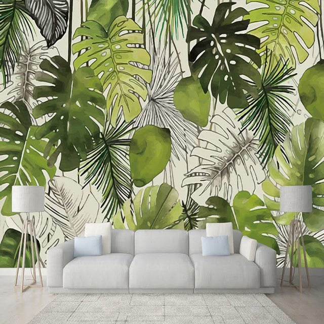 Green Society Wallpaper - Transform Your Space-ChandeliersDecor.com