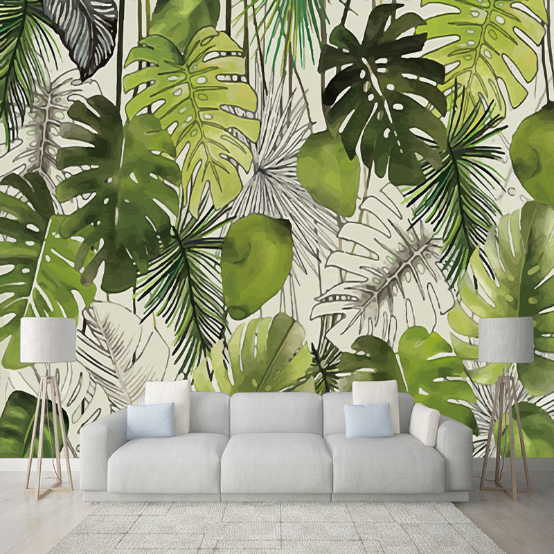 Green Society Wallpaper - Transform Your Space-ChandeliersDecor