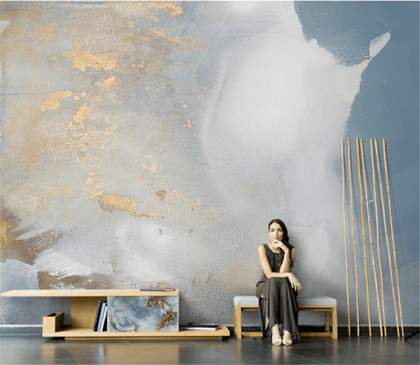 Grey Marble Wallpaper Mural – Transform Your Space-ChandeliersDecor.com