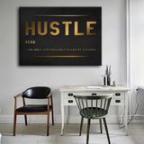 Grind Hustle Success Motivational Posters Canvas Wall Art-ChandeliersDecor