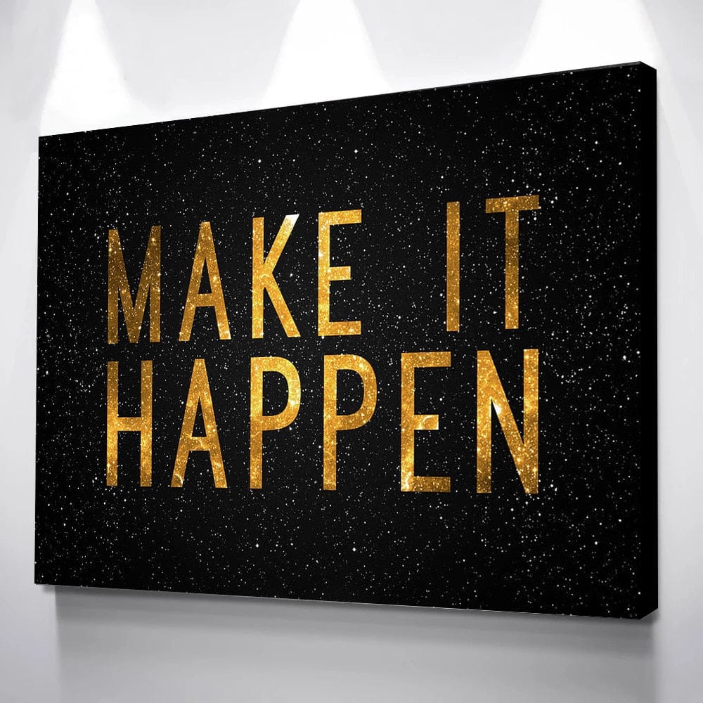Grind Hustle Success Motivational Posters Canvas Wall Art-ChandeliersDecor