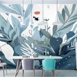 Hand-painted Plants Wallpaper for Home Wall Decor-ChandeliersDecor.com