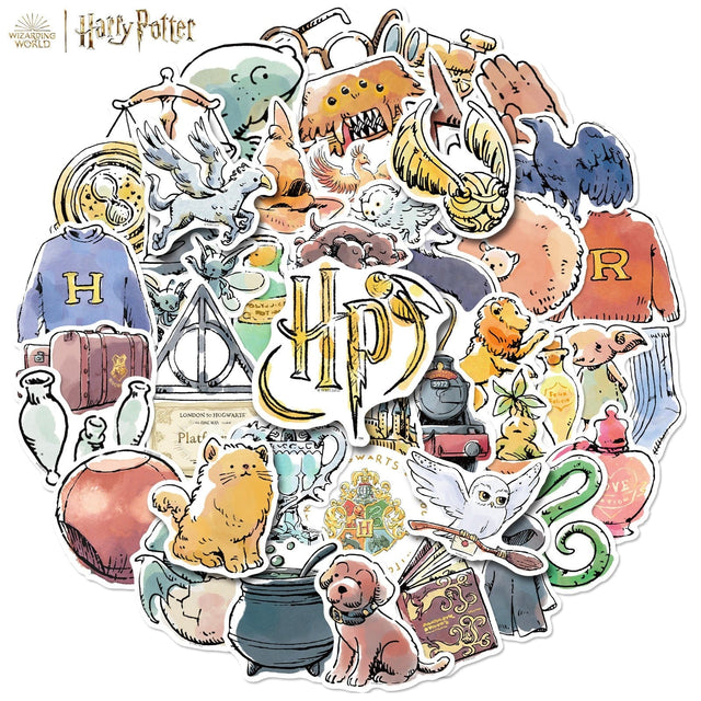 Harry Potter Stickers Pack - Exclusive Collection-ChandeliersDecor