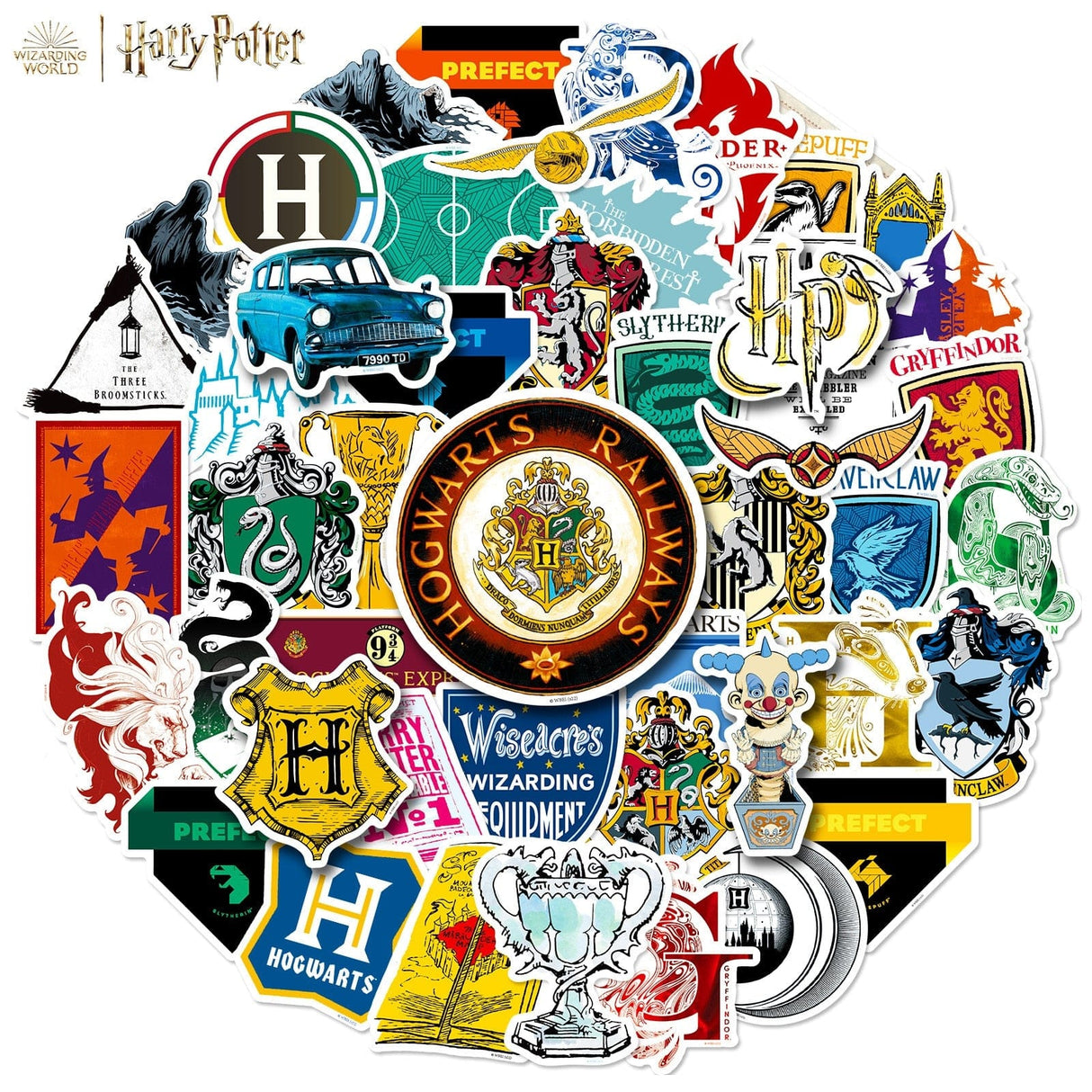 Harry Potter Stickers Pack - Exclusive Collection-ChandeliersDecor