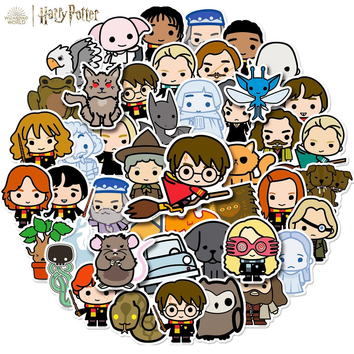 Harry Potter Stickers Pack - Exclusive Collection-ChandeliersDecor