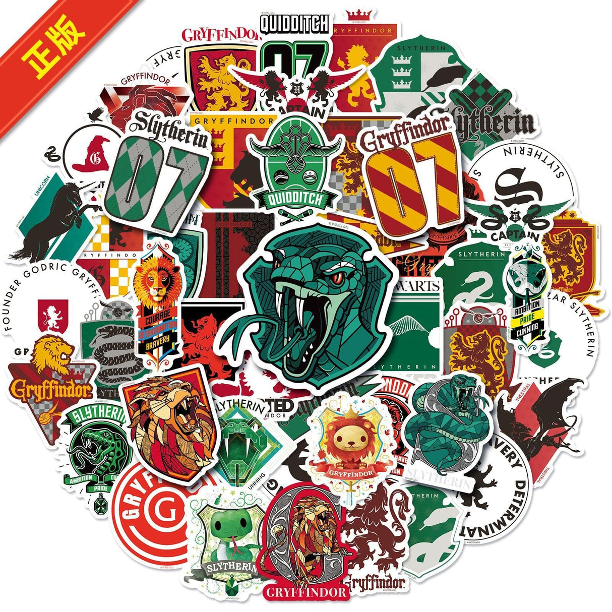 Harry Potter Stickers Pack - Exclusive Collection-ChandeliersDecor