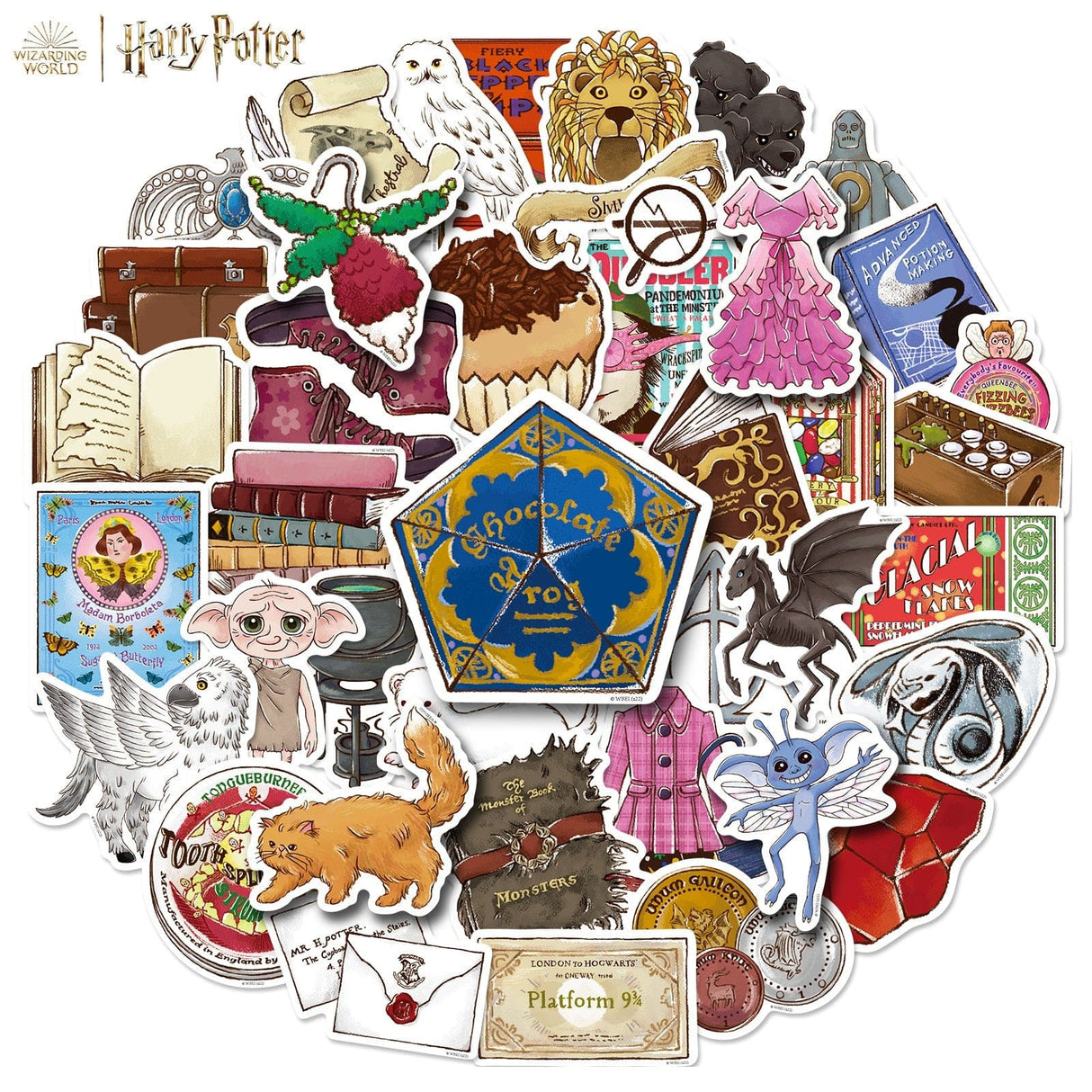 Harry Potter Stickers Pack - Exclusive Collection-ChandeliersDecor