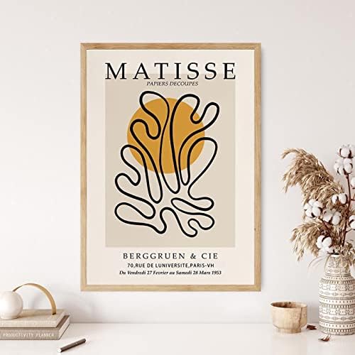 Henri Matisse Artwork Exhibition Posters Print Gallery Canvas Wall Art