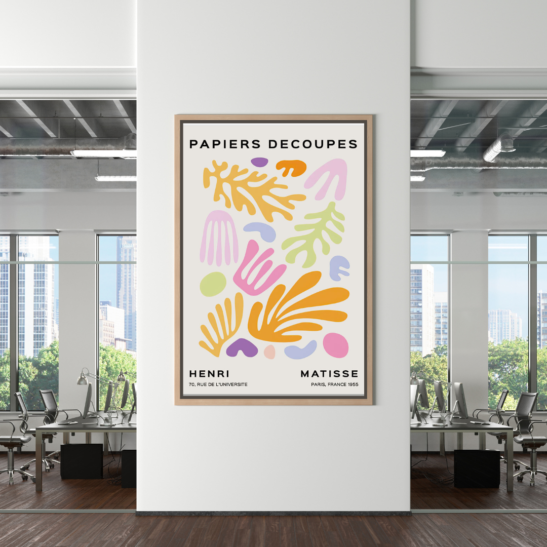 Henri Matisse Boho My Curves are not Crazy Canvas Wall Art-ChandeliersDecor